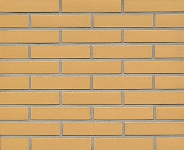 Клинкерная плитка Amari liso DF, желтая с оттенками, гладкая Feldhaus (Филдхаус)