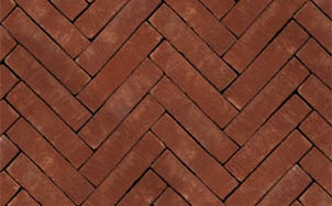 Клинкерная тротуарная брусчатка ручной формовки Penter TORINO rood Penter (Винербергер) 