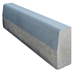 Камень бордюрный БР-100.30.15 серый на сером цементе 1000*300*150 Braer (Браер)