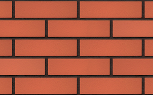 Клинкерная фасадная плитка Dream House Рубиновый красный (01) гладкая  KING KLINKER (кинг клинкер) 
