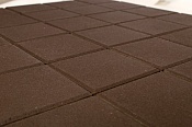 Тротуарная плитка Лувр коричневый 200*200*60  Braer (Браер)