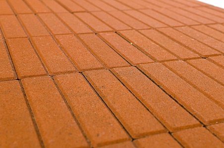Тротуарная плитка Прямоугольник оранжевый  200*50*60  Braer (Браер)
