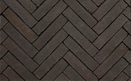 Клинкерная тротуарная брусчатка ручной формовки Penter NERO wasserstrich inkt-zwart Penter (Винербергер) 
