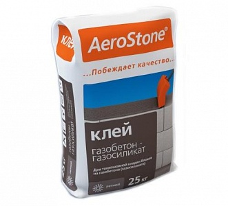 Клей для кладки газобетонных блоков AeroStone (Аэростоун) 