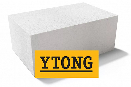 Блок D500 ровный стеновой 625x250x300 Ytong (Ютонг)