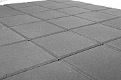 Тротуарная плитка Лувр коричневый на сером цементе верхний прокрас 100*100*60  Braer (Браер)